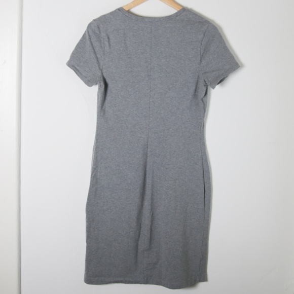 Dark Heather Jersey Dress - Picture 4 of 4